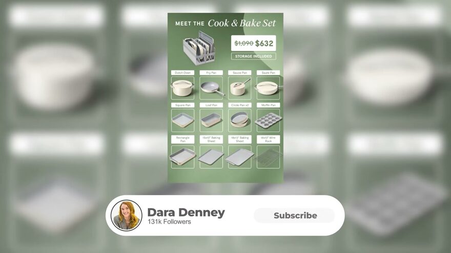Grid static example: Cook and Bake Set